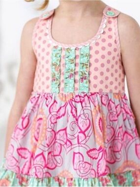 Matilda Jane happy and free ticket window tunic girls size 10